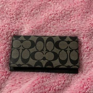 Coach Checkbook Holder